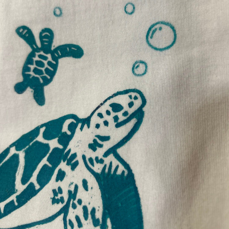 Персонализирана тениска по поръчка Turtle best friends