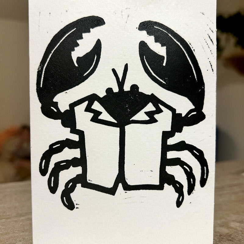 Подаръчна картичка The Crab