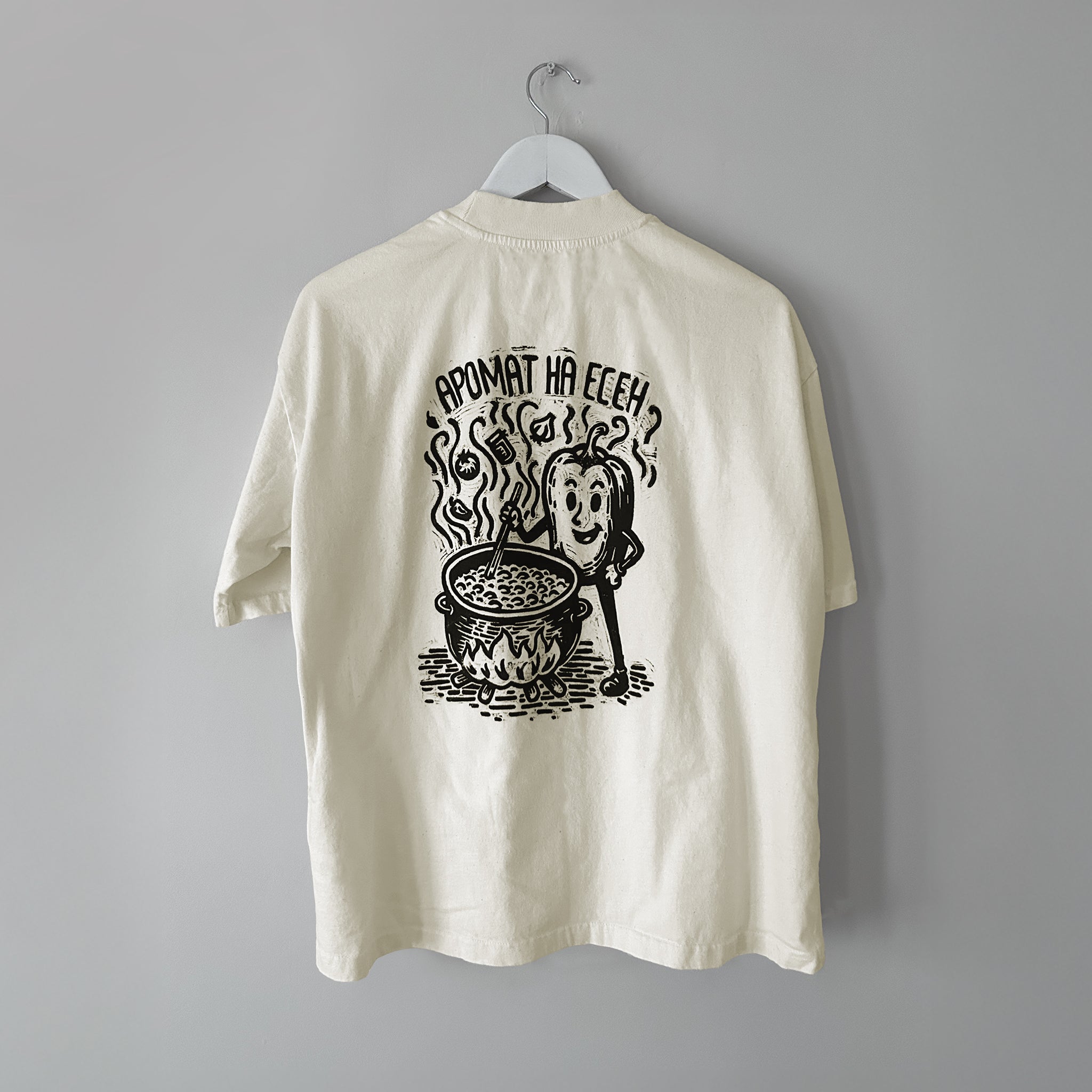 Лютеница | Oversize Fit тенискa Natural Raw