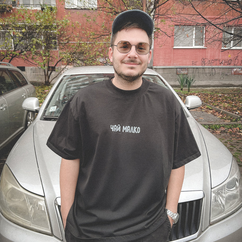 ЧАЙ МАЛКО | Oversize Fit BLACK