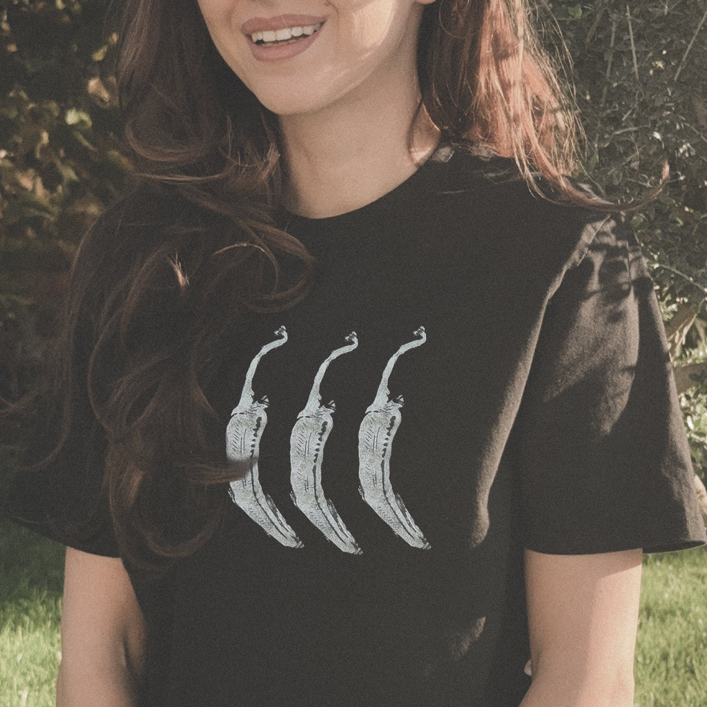 Чушки | Regular Fit тениска | BLACK