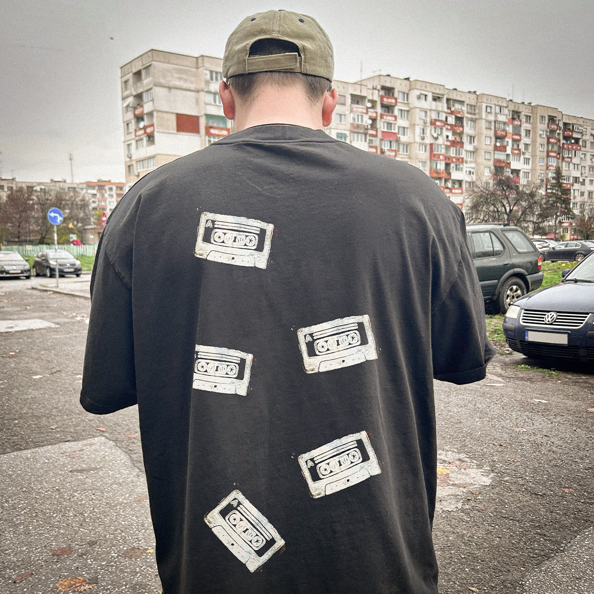 Касетки | Oversize Fit BLACK