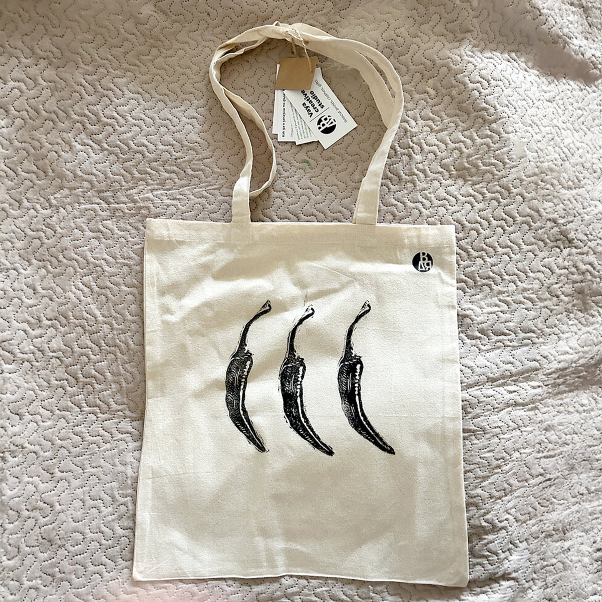 Текстилна торбичка Люта чушка