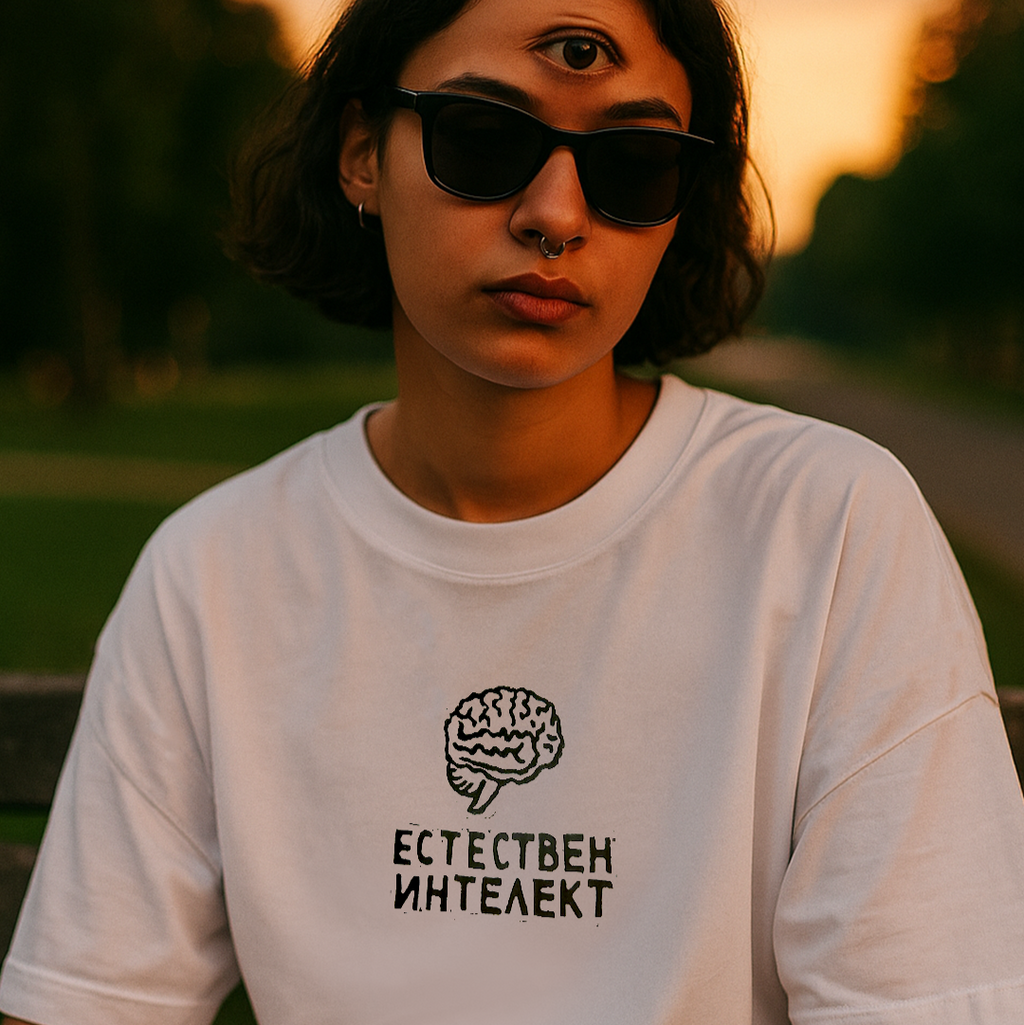 Естествен интелект | Oversize Fit тениска