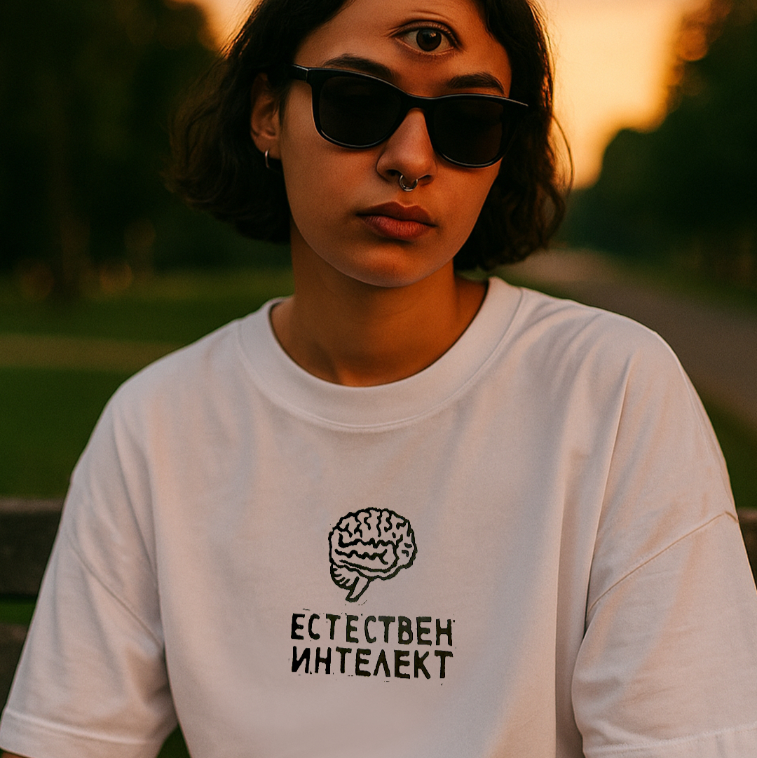 Естествен интелект | Oversize Fit тениска