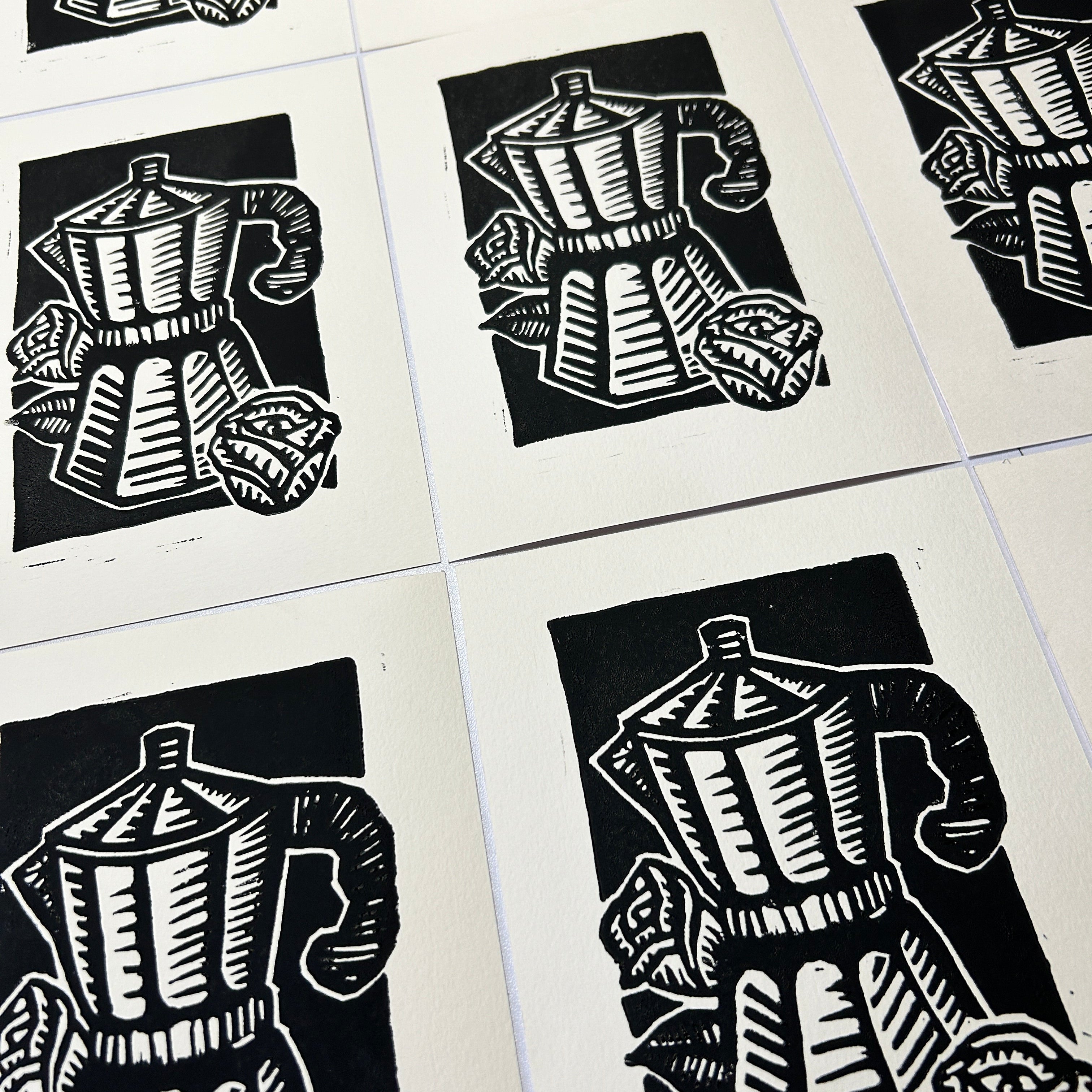 Авторски лимитиран принт Кафеварката