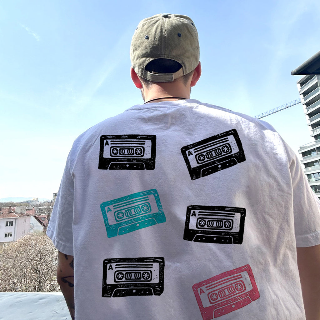 Аудио касетки | Oversize Fit тениска