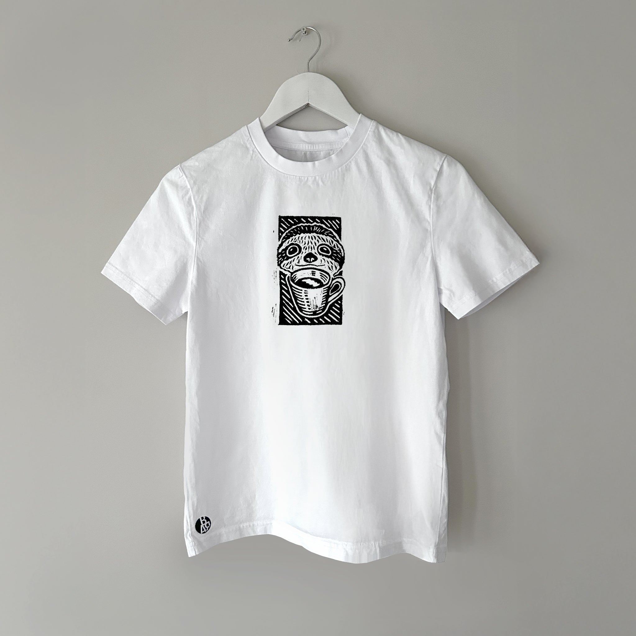 Ленивец с кафе | Regular Fit тениска