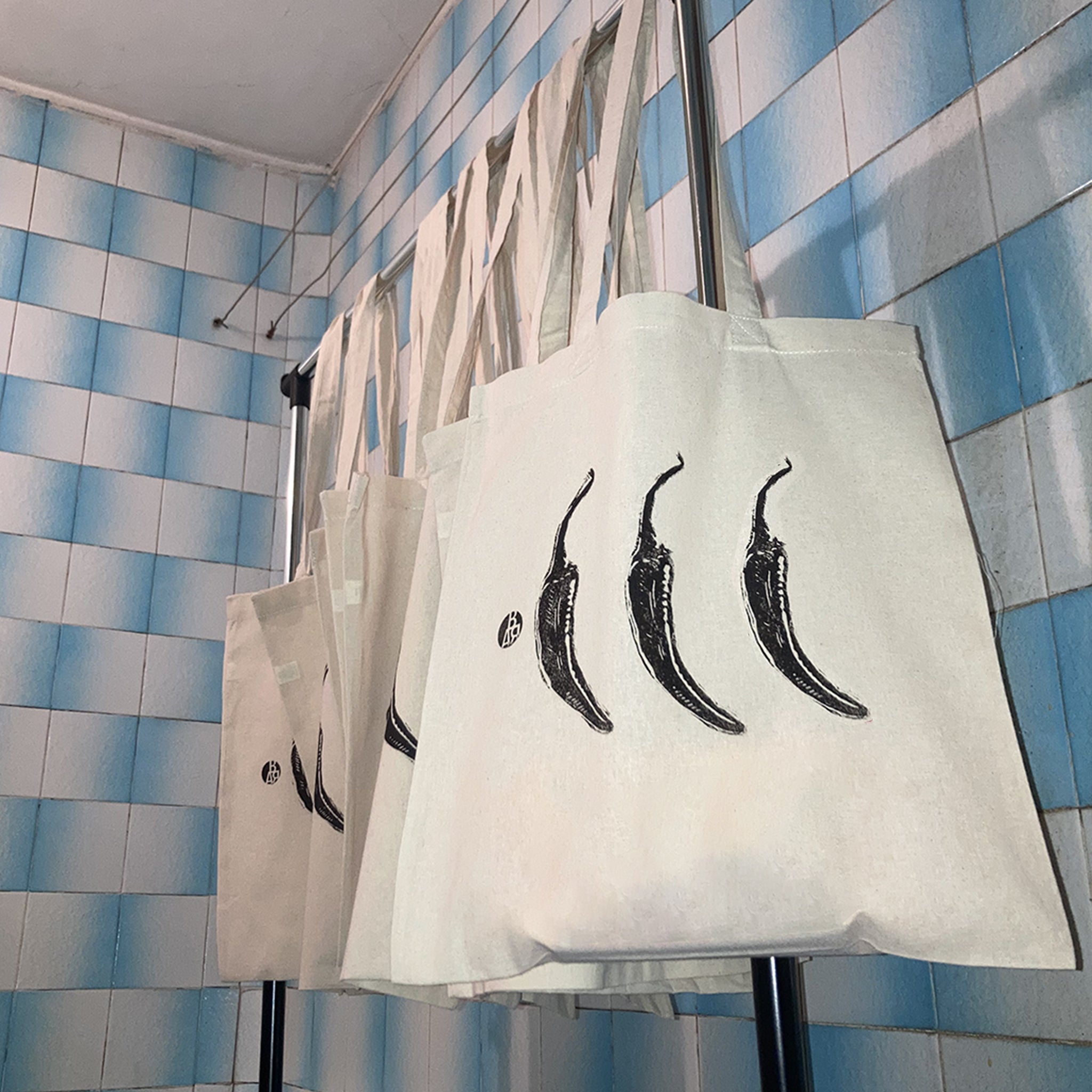 Текстилна торбичка Люта чушка