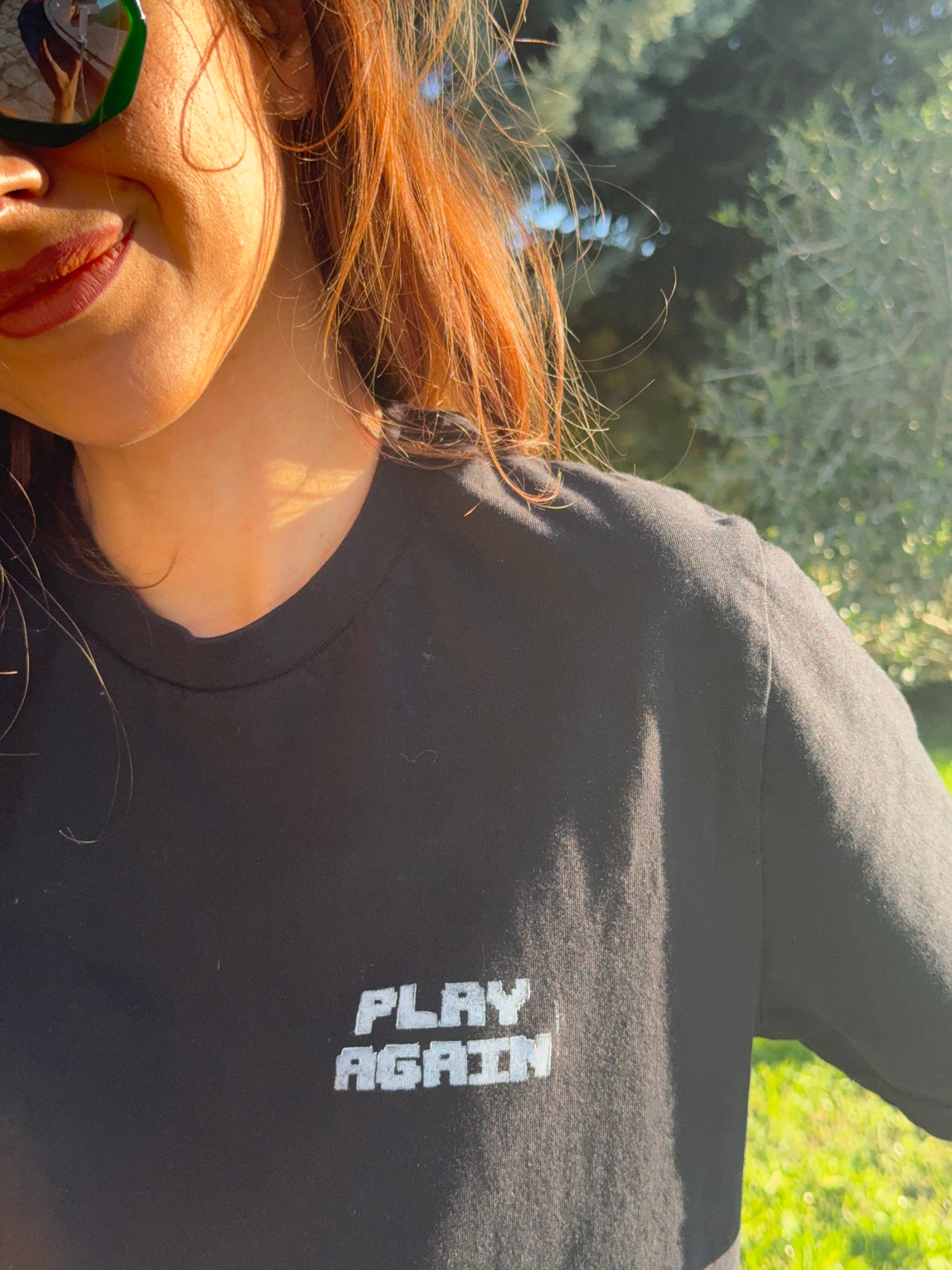 Касетки | Regular Fit тениска | BLACK