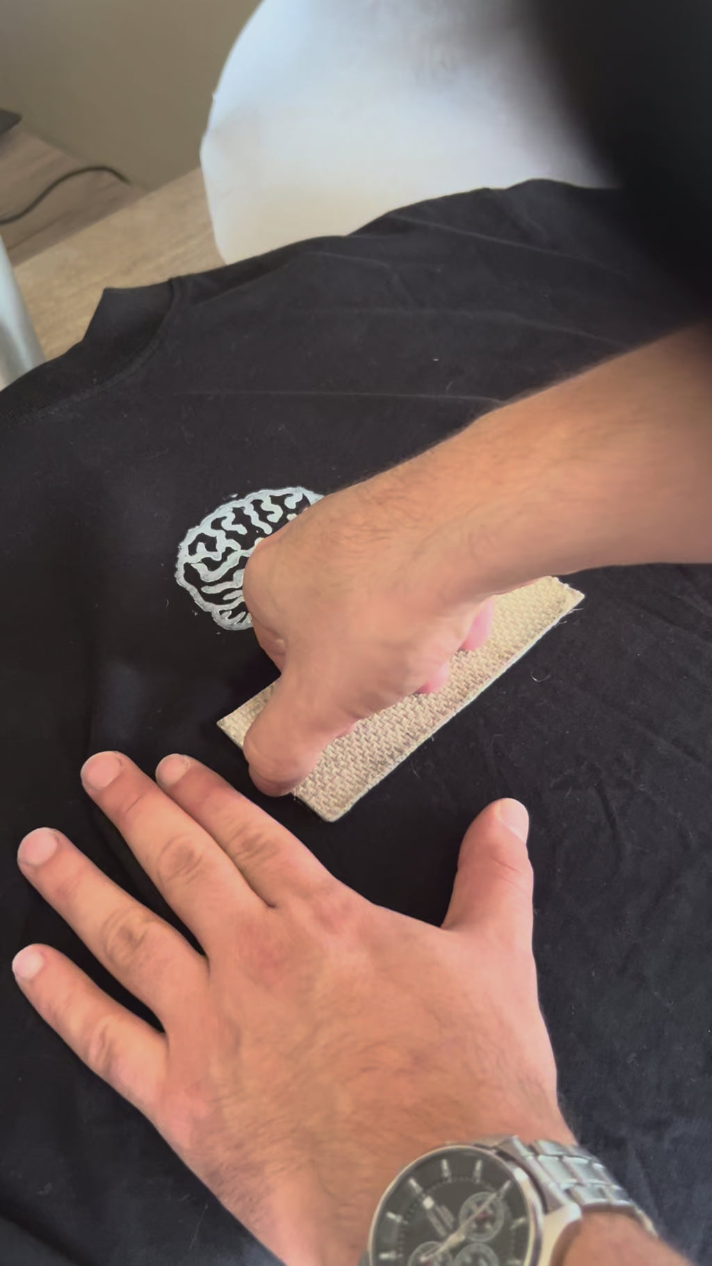 Естестен интелект | Regular Fit тениска | BLACK