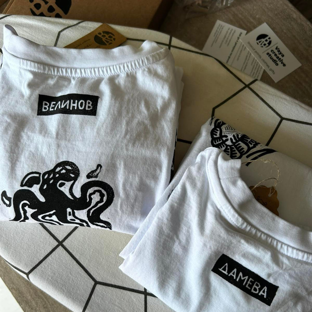 Персонализирани тениски по поръчка за двойки